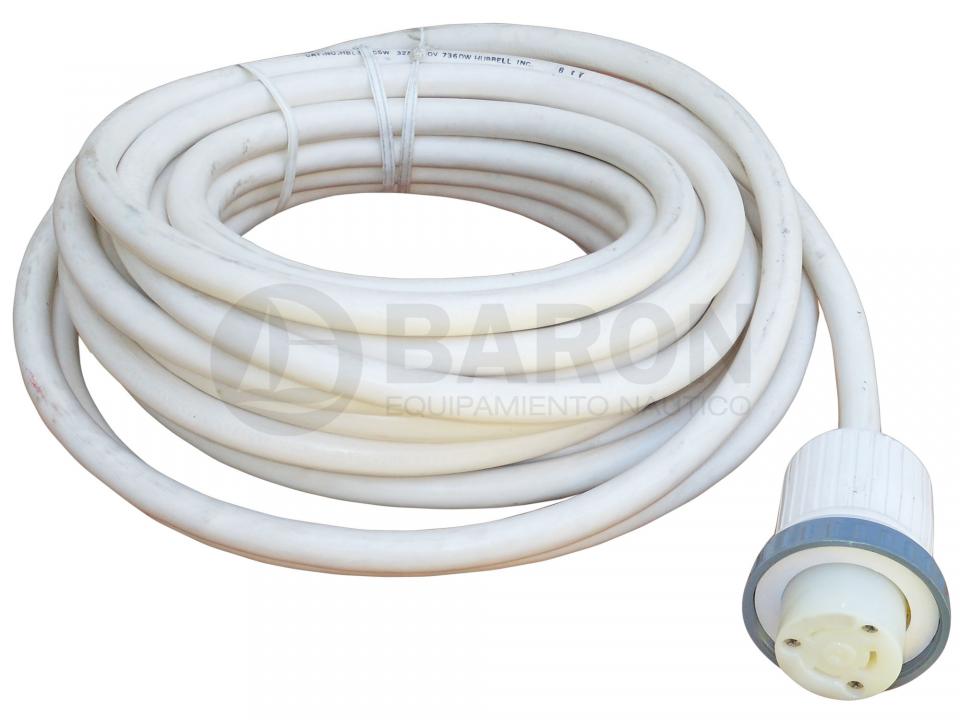Enchufe y cable (220V) Hubell