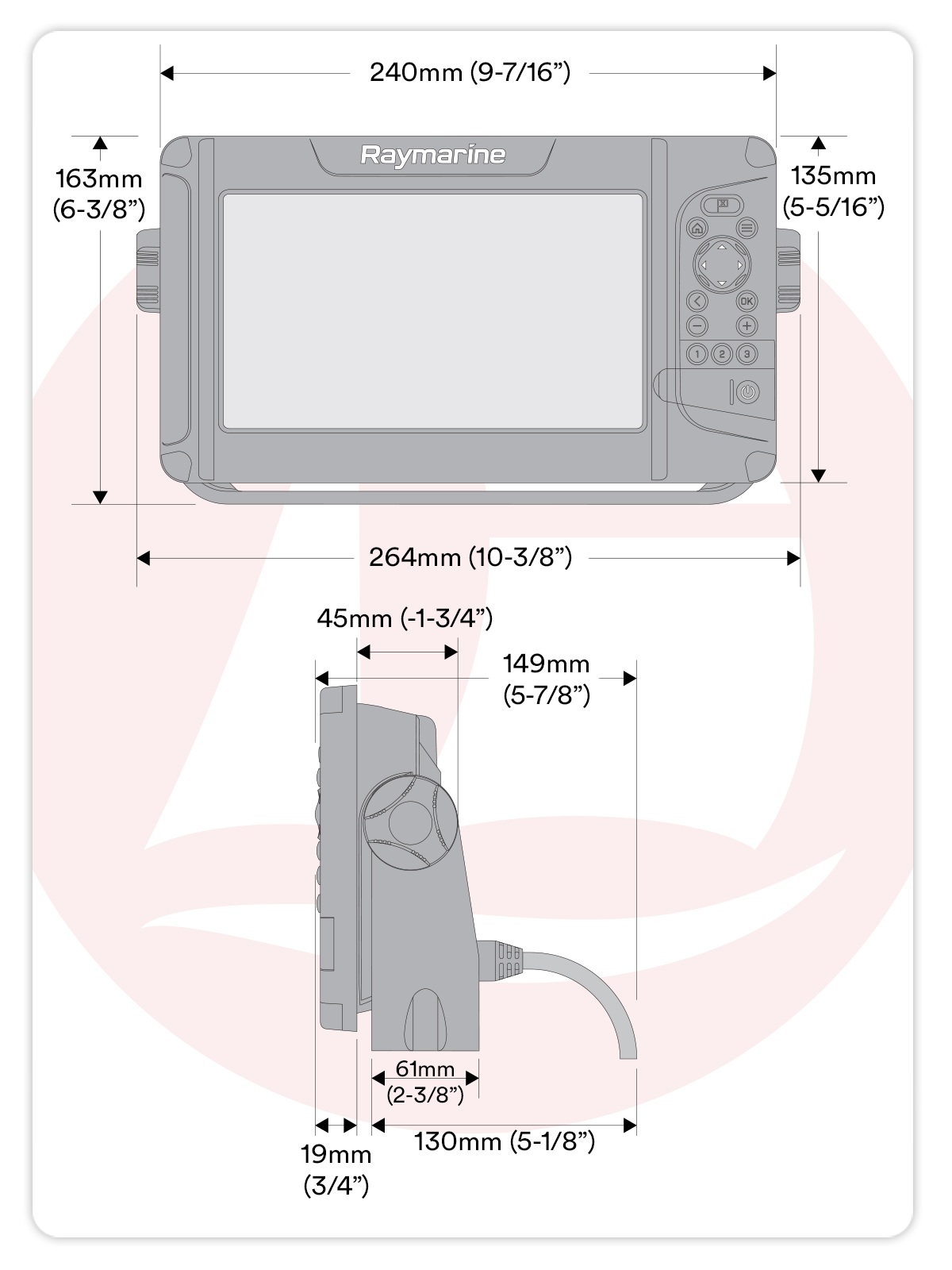 Display multifunción Element 7S de 7