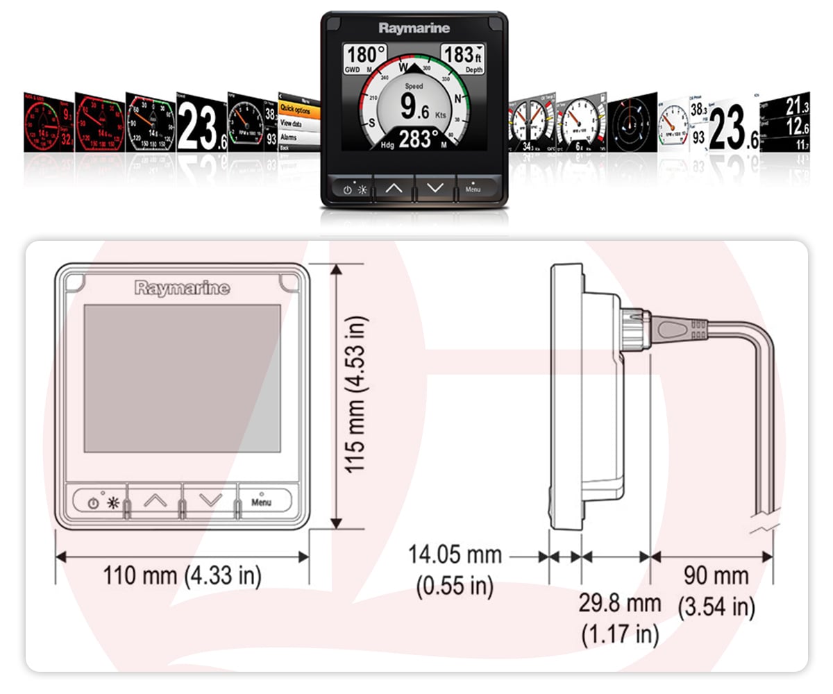 Display multifunción a color i70s